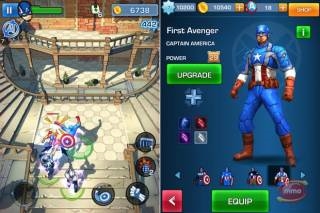 Взломанная Captain America Первый мститель