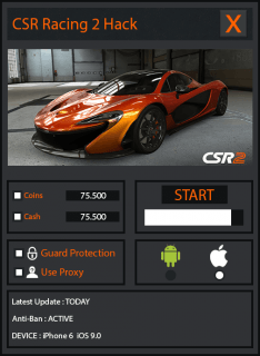 ЧИТ CSR Racing 2
