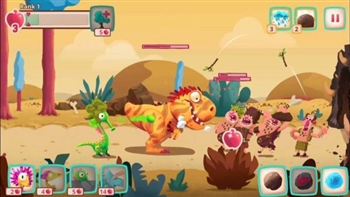 Взлом Dino Bash на оружие
