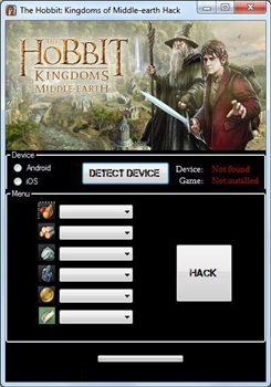 Чит на Hobbit King of Middle-earth