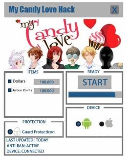 взлом игры Сладкий флирт