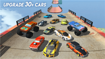 Взлом Mega Ramp Car Racing быстрая прокачка