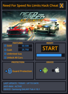 взлом NFS No Limits