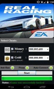 Чит для Real Racing 3