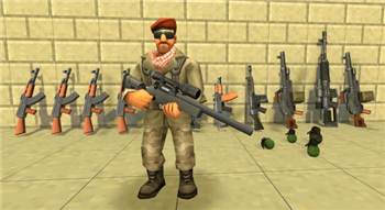 Взлом StrikeBox: Sandbox&Shooter много денег