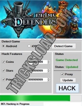 ВЗЛОМ Tower Defense – Prime World: Defenders. ЧИТ на монеты и звезды.