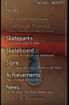 Взломанная True Skate