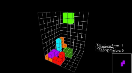 Русификатор для 3D Tetris (Rain)