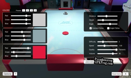 Русификатор для Air Hockey (itch) (kreediddy)