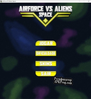Русификатор для AirForceVsAliens Space
