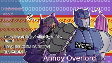 Русификатор для Annoy Overlord