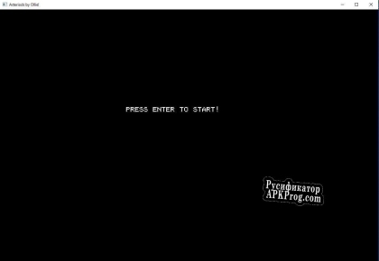 Русификатор для Asteroids classic (OneEgg42)