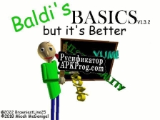 Русификатор для Baldis Basics 1.3.2 but its Better