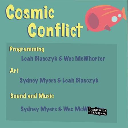 Русификатор для Cosmic Conflict