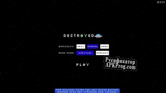 Русификатор для Destroyed
