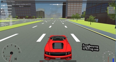 Русификатор для Driving Simulator (itch)