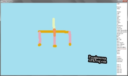 Русификатор для Falling Sand