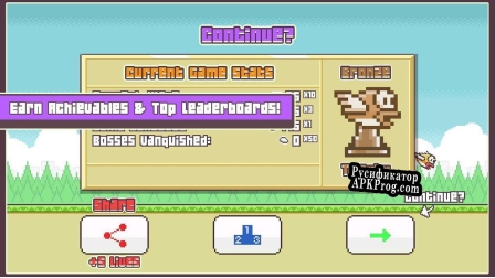 Русификатор для Flappy Defense (itch)