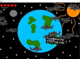 Русификатор для Flying Space Lazer Shark Attack On Earth