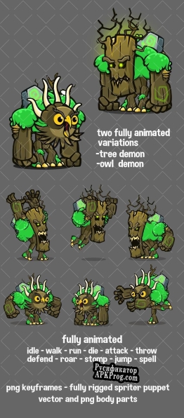Русификатор для Forest demons