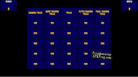 Русификатор для Jeopardy (TheMentalSheep)