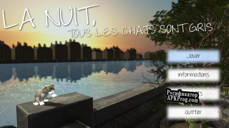 Русификатор для La nuit, tous les chats sont gris (CristelleSinnett)