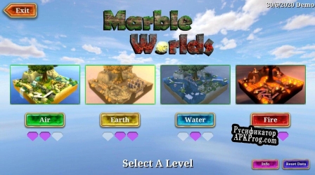 Русификатор для Marble Worlds