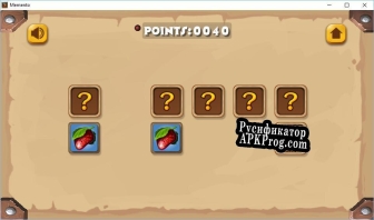 Русификатор для Memento Memory Game