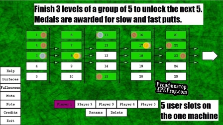 Русификатор для Monster Putt