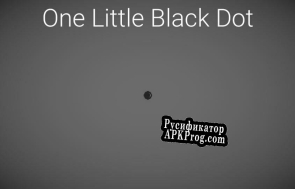 Русификатор для One Small Black Dot