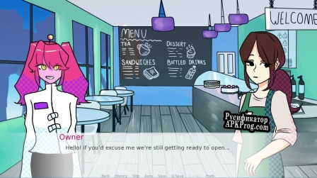 Русификатор для Outerspace Cafe