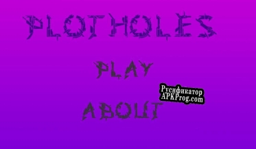Русификатор для Plotholes