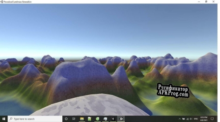 Русификатор для Procedural Landmass Generation