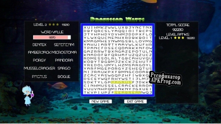 Русификатор для Professor Watts Word Search Into The Ocean