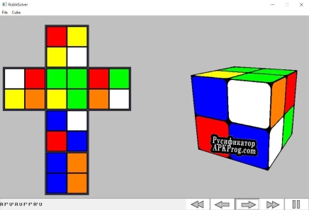 Русификатор для Rubik Solver