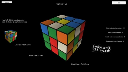 Русификатор для Rubiks Cube Simulator (itsyoboichad)