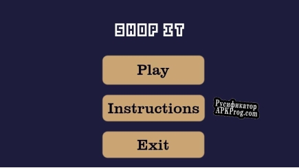 Русификатор для Shop It