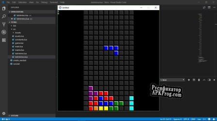 Русификатор для Tetris (itch) (Fliflifly)