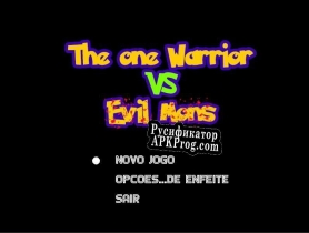 Русификатор для The One VS EviMons