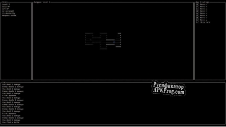 Русификатор для The Return of the Rogue (7DRL 2022)