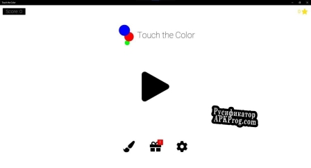 Русификатор для Touch the Color