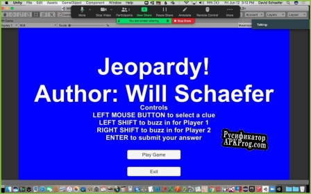 Русификатор для Will Schaefer Wednesday Jeopardy
