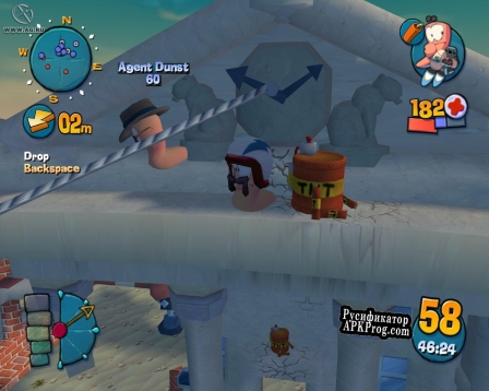 Русификатор для Worms 4 Mayhem